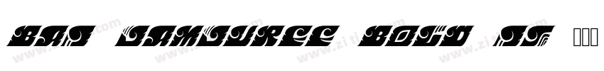 Bai Jamjuree Bold It字体转换